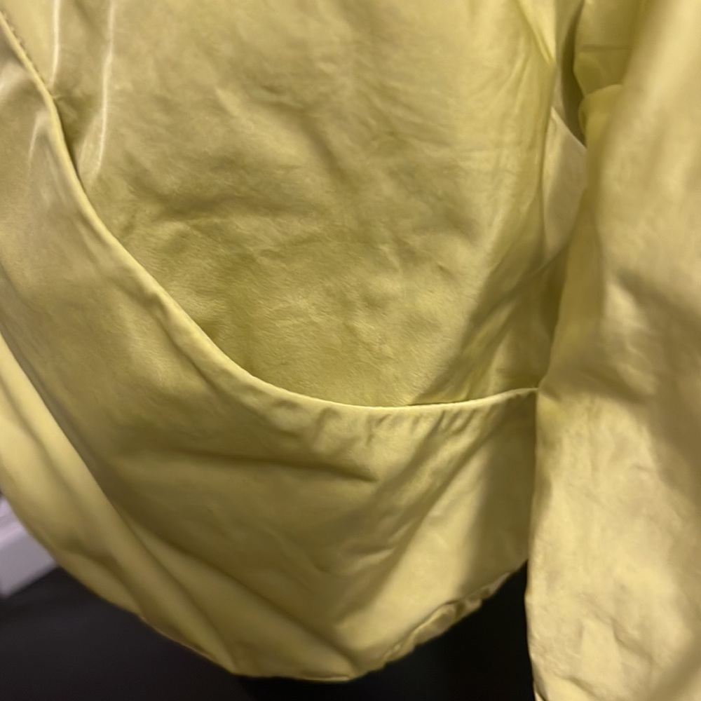Lida Baday Chartreuse Green Cropped Jacket - Picture 5 of 9